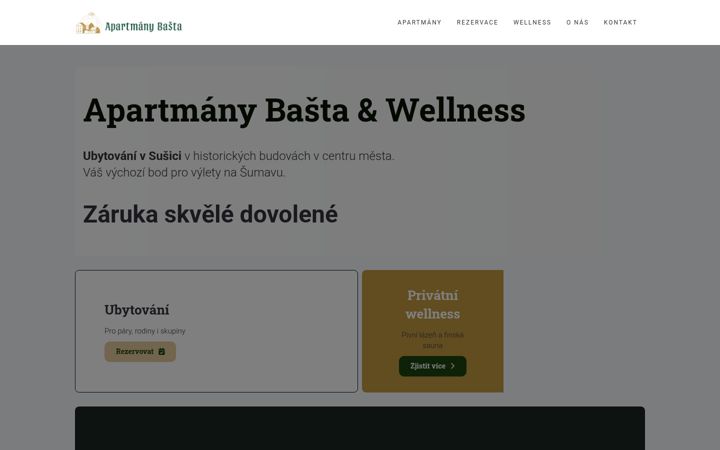 Ekrano kopija apartmanybasta.cz