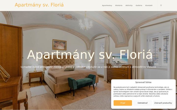 Screenshot di apartmanyflorian.sk