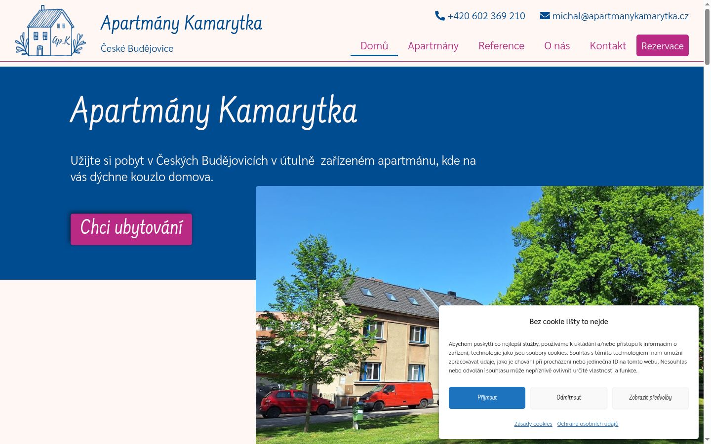 Skärmbild av samtyckesbannern som visades före någon interaktion