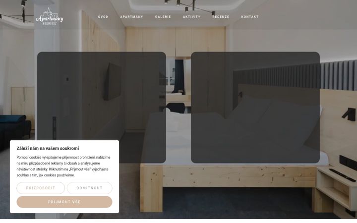 Screenshot di apartmanykromeriz.cz