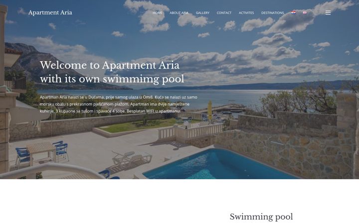 Screenshot von apartment-aria-with-private-pool.com