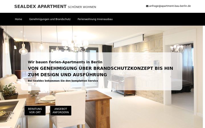 Ekrano kopija apartment-bau-berlin.de