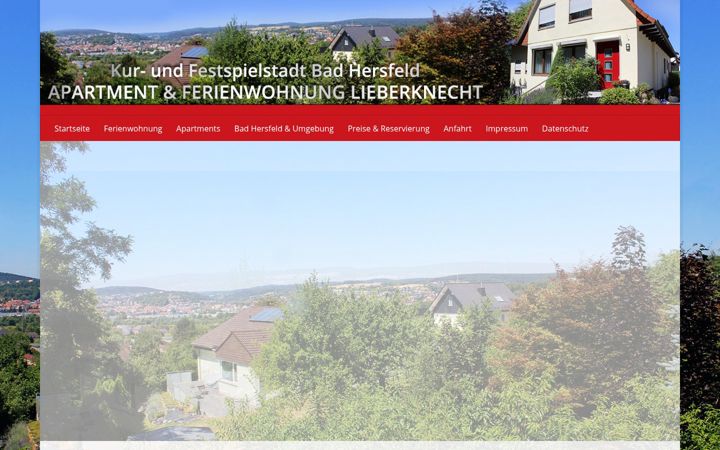 Screenshot of apartment-ferienwohnung-badhersfeld.de