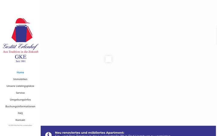Screenshot di apartment-gke.de