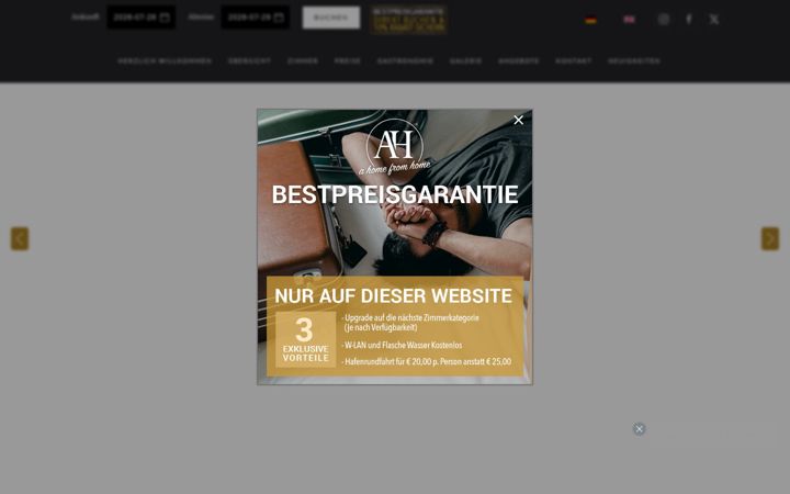 Screenshot di apartment-hotel.de