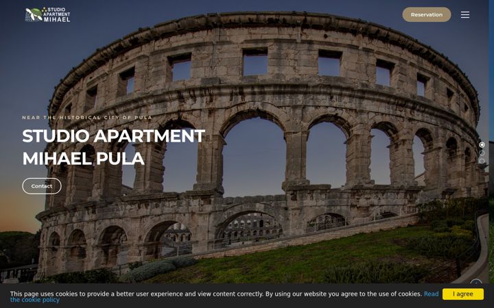Screenshot of apartment-pula.com
