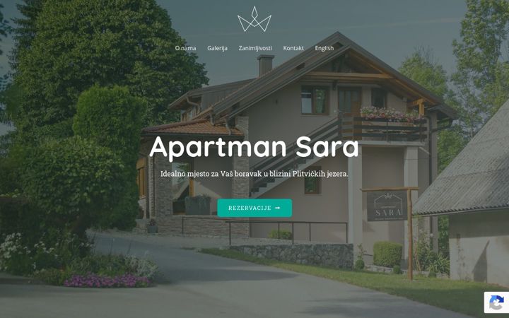 Screenshot ta' apartment-sara.hr