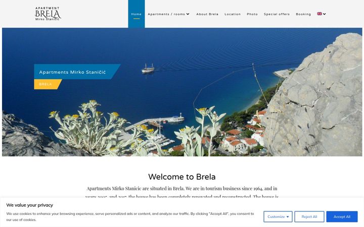 Screenshot of apartmentbrela.com