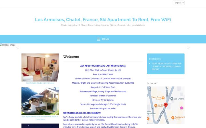 Screenshot of apartmentchatel.com