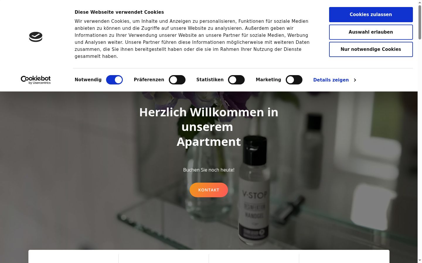 Ekraanipilt nõusolekubännerist, mida näidati enne mis tahes suhtlust