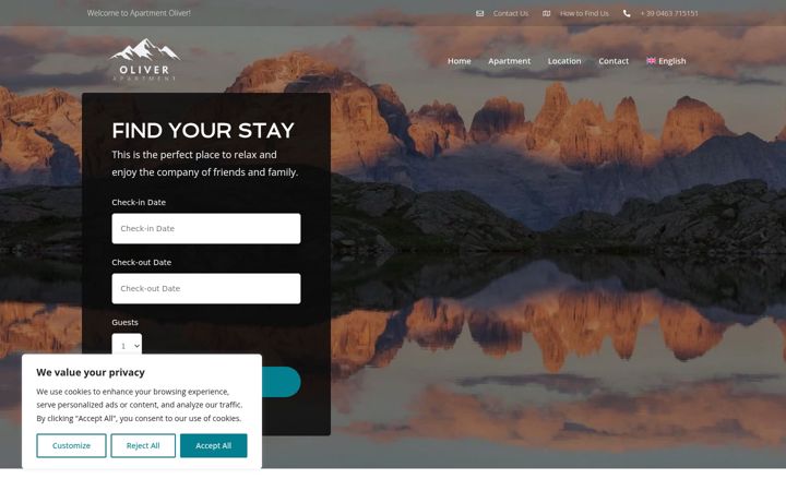 Screenshot of apartmentoliver.com