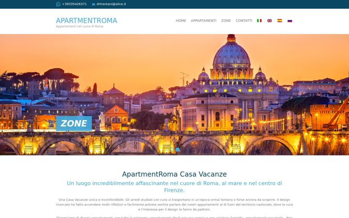 Screenshot of apartmentroma.com