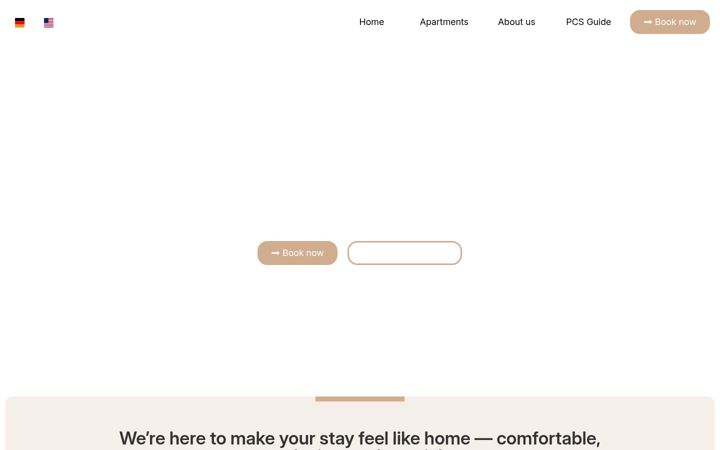 Screenshot of apartments-by-aleksov.com