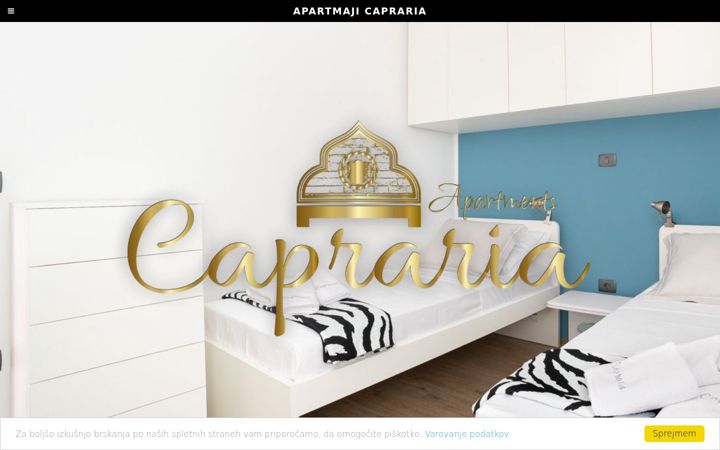 Screenshot of apartments-capraria.com
