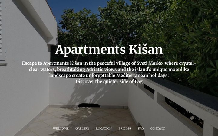Screenshot of apartments-kisan.com
