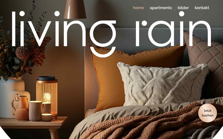 Screenshot of apartments-living.de