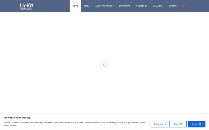 Screenshot of apartments-lu-ka.com