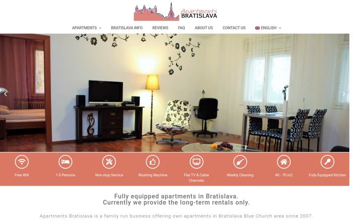 Ekrano kopija apartmentsbratislava.com