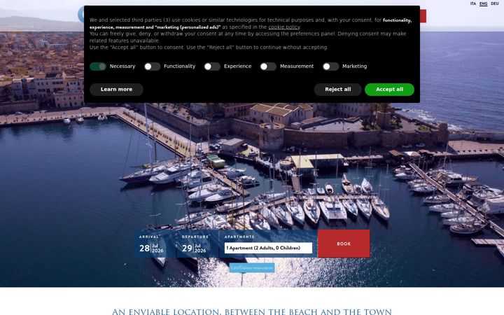 Screenshot of apartmentscau.com