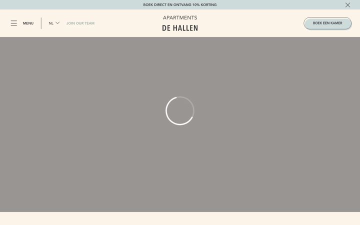 Screenshot ta' apartmentsdehallen.com