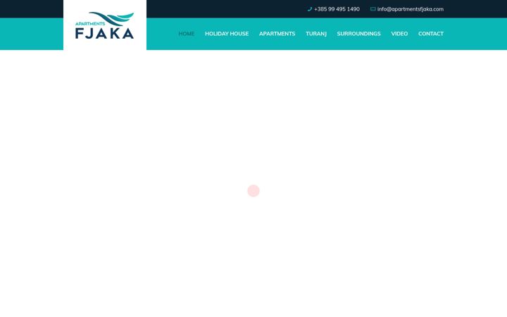 Screenshot ta' apartmentsfjaka.com