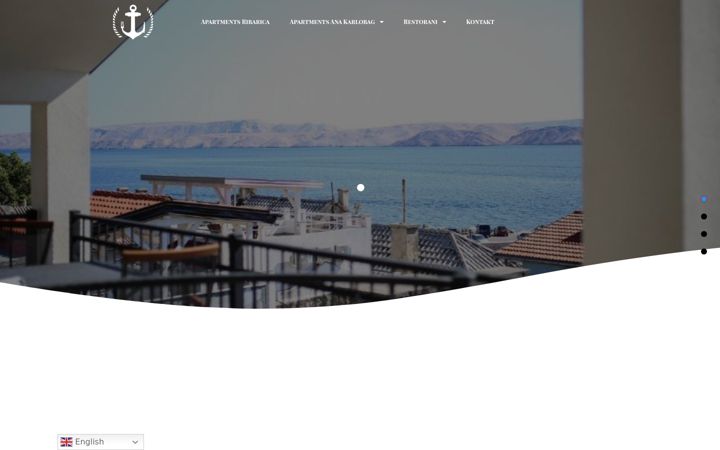 Zrzut ekranu apartmentskarlobag.com