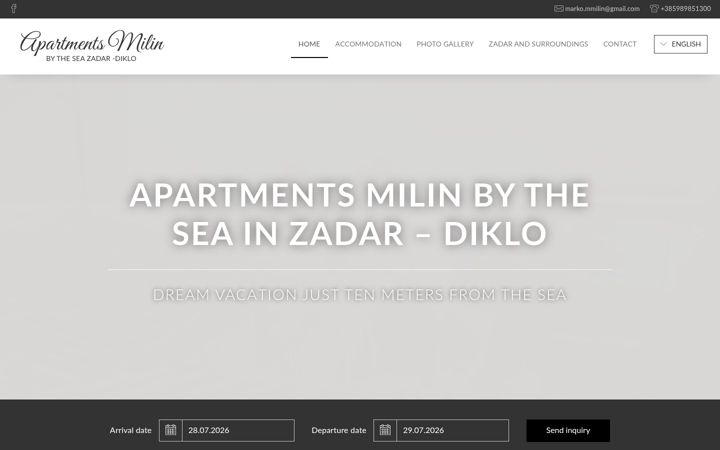 Screenshot of apartmentsmilin.com