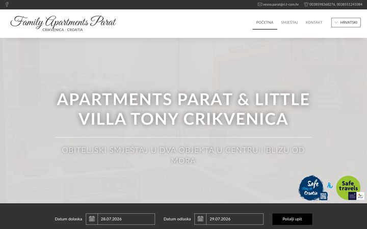 Screenshot of apartmentsparat.com