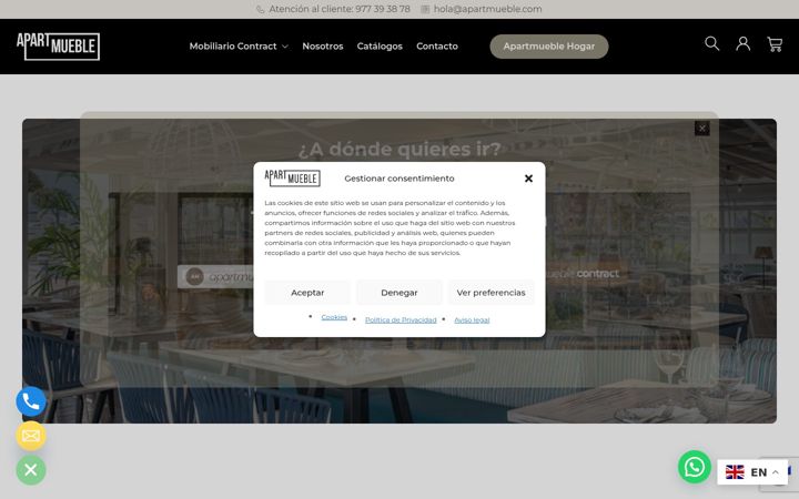 Screenshot von apartmueble.com