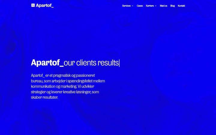 Screenshot di apartof-bording.dk