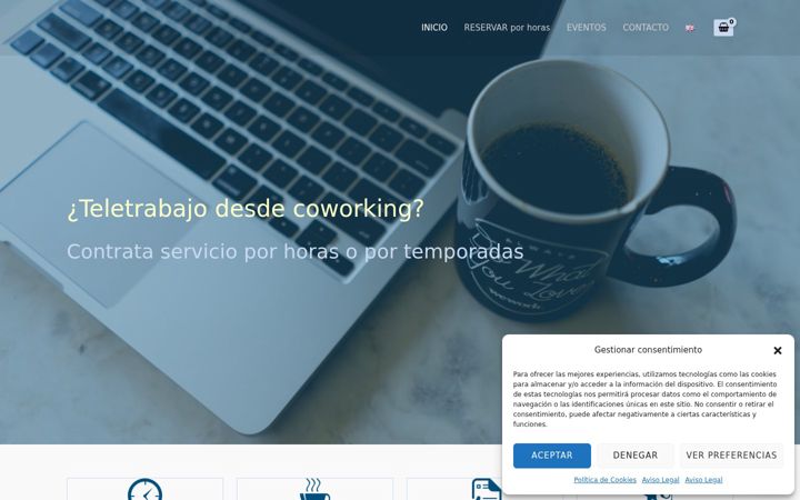 Screenshot di apartoffice.es