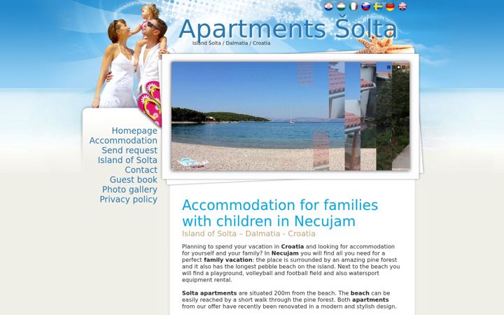 Screenshot of apartsolta.com