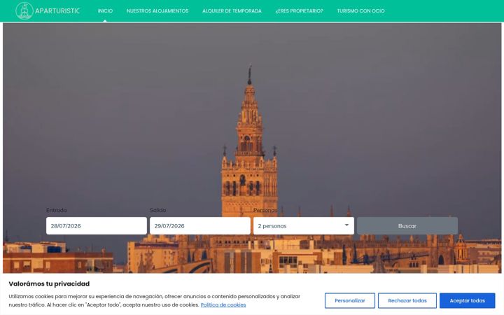 Screenshot von aparturistic.com