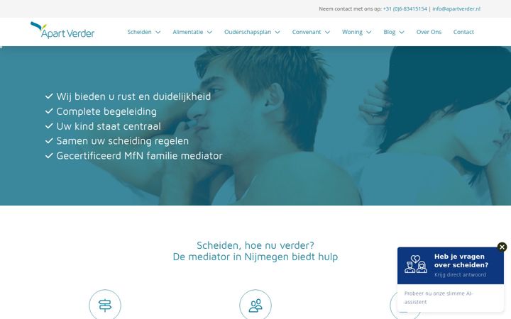 Screenshot of apartverder.nl