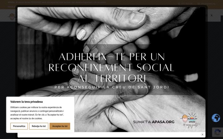Screenshot of apasa.org