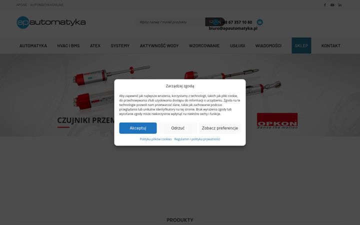Screenshot of apautomatyka.pl