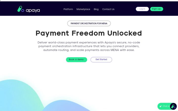 Screenshot ta' apaya.io
