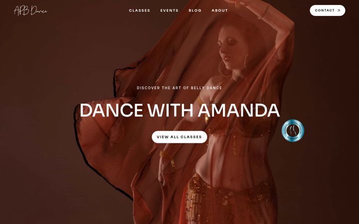 Screenshot of apbdance.com.au