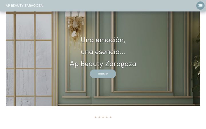 Screenshot of apbeautyzaragoza.com