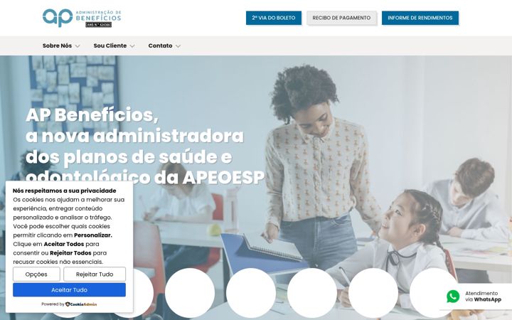 Screenshot ta' apbeneficios.com.br