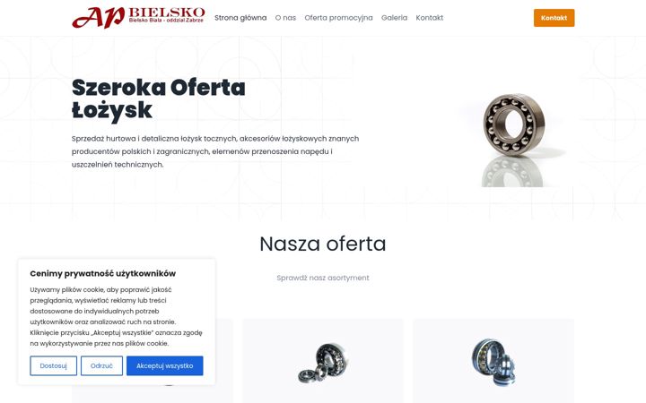 Screenshot of apbielsko.pl