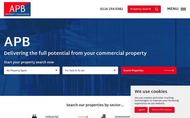 Screenshot of apbleicester.co.uk