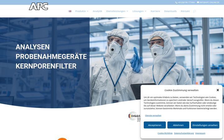 Screenshot του apc-online.eu