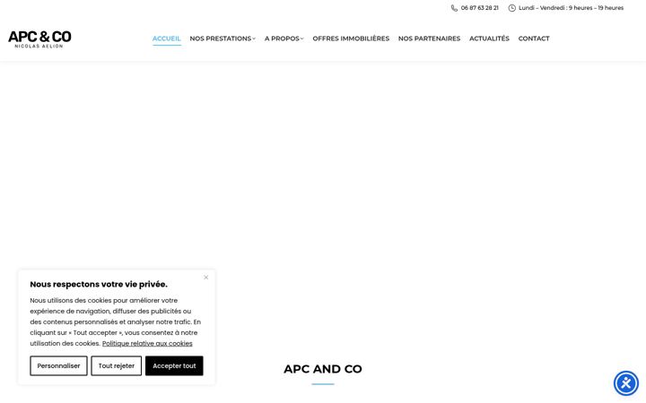 Screenshot of apcandco.com