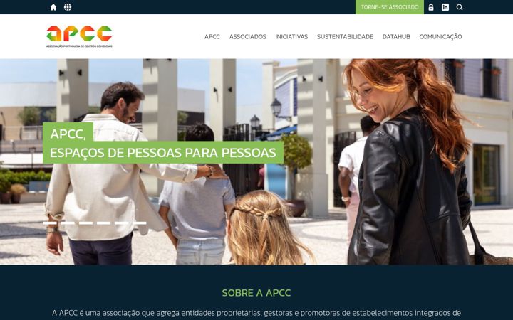 Screenshot of apcc.pt