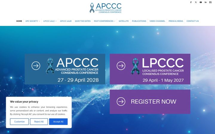 Screenshot di apccc.org