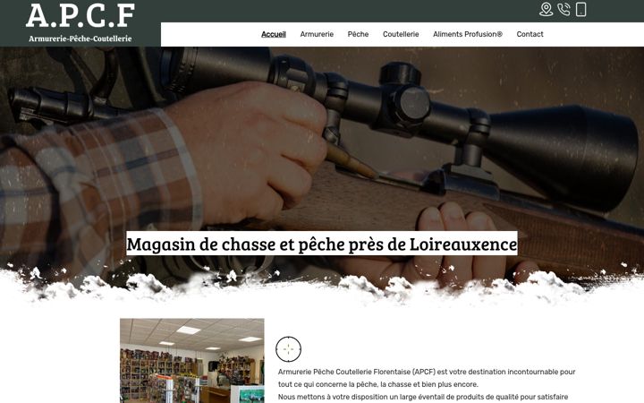 Screenshot of apcf49.fr