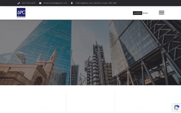 Screenshot του apclondonmarkets.com