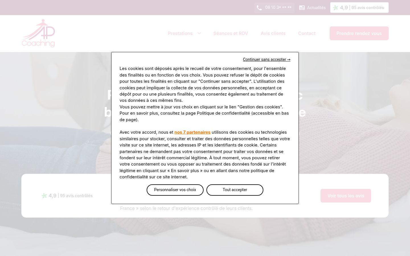 Snímka obrazovky banera súhlasu zobrazeného pred akoukoľvek interakciou