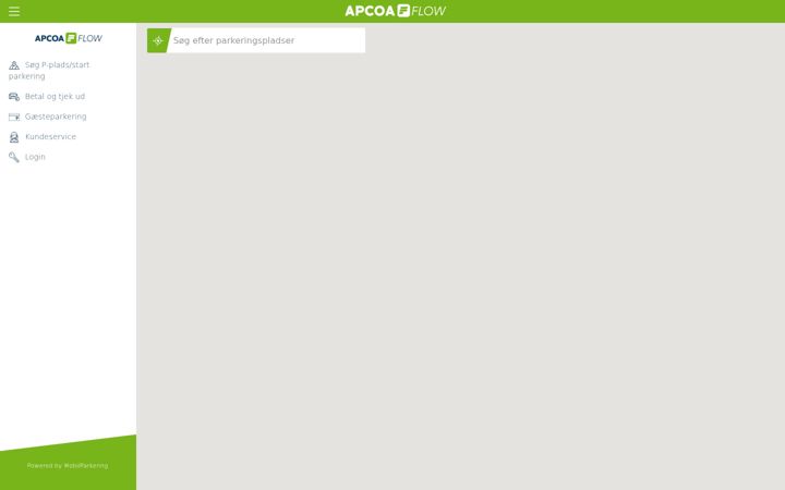 Screenshot of apcoaflow.dk